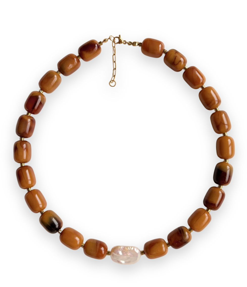 "Caramela" Chunky Choker