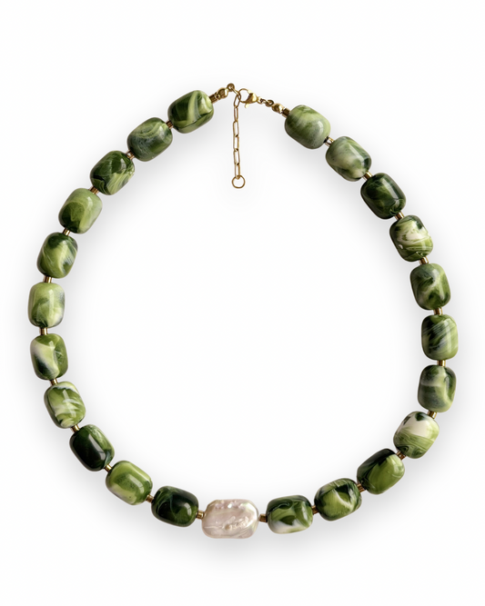 "My Matcha" Chunky Choker