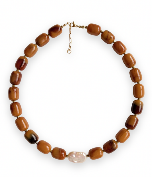 "Caramela" Chunky Choker